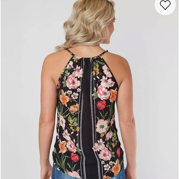 Buckle Daytrip Black Floral tank - Picture 2 of 5
